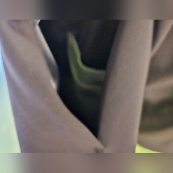 LULULEMON Women AWAY DRESS Purple Neon Yellow Perforated Skater Fit Flare Size 6 - Picture 9 of 10